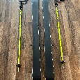 Dětské lyže 120cm Fischer RC4 RACE JR. + FJ4 SLR - 2
