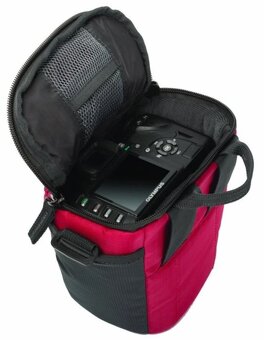 Crumpler Quick Delight Toploader 300 red black nové - 2