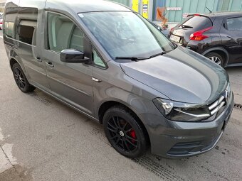 VW Caddy 1.2 TSI 62kw Klima Alu 7 míst Model 2016 - 2