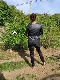 Dámská kožená bundička - 2