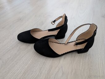 Společenské černé botky 32 - 2