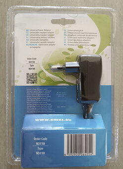 Napájecí zdroj EMOS N3110 3V až 12V DC 600mA - 2
