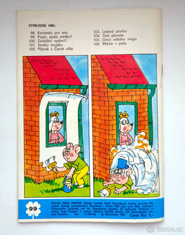 Čtyřlístek č. 99 - Pozor, padá omítka - Original - 2