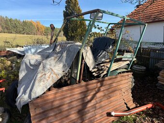 Malotraktor domácí výroby - 2