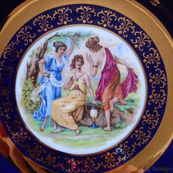 Retro talíř Tři grácie - 2