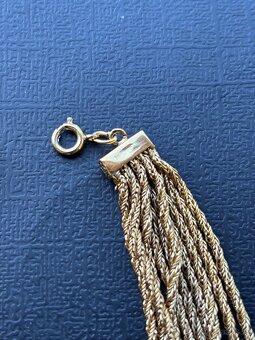 Více vláknový dámský náhrdelník | 38,5cm - 2