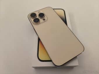 apple iphone 14 PRO 256gb Gold / Batéria 100% - 2
