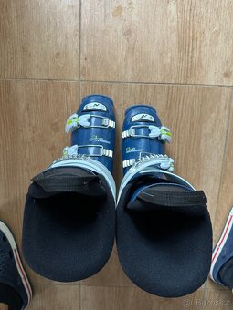 Lyžáky Nordica 220-225 cca 7let - 2