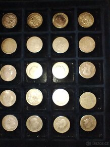 Stříbrné rak.uherské mince. - 2
