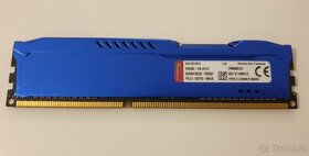 HyperX Fury Blue 4 ГБ DDR3 1600 CL10

 - 2