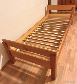 Postel z masivu 80x200 - 2