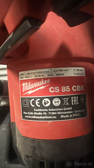 kotoučová pila MILWAUKEE CS 85 + kufr - 2