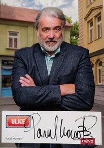 Prodám podpisové karty /autogram ze seriálu ULICE - 2