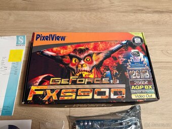 PixelView GeForce FX 5900 XT 128MB 256bit AGP VGA DVI TV - 2