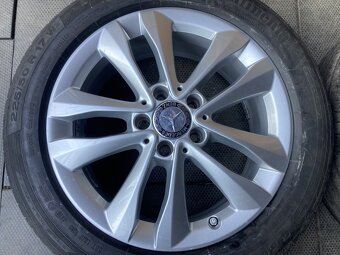 Alu MERCEDES W205 17" 5x112 letní CONTINENTAL 225/50R17 - 2