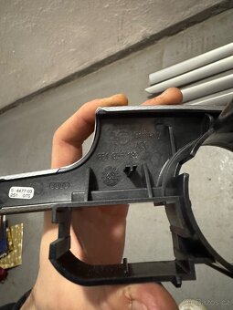 Komplet stříbrné dekor lišty Audi a4 b6 - 2