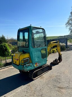 Minibagr yanmar b15 1999 2x lzice - 2