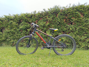 Dětské kolo Leader Fox SPIDER chlapecký 24", ŠEDÁ MAT - 2