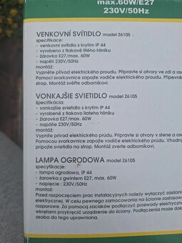 Nové venkovní svítidlo/lucerna - 2