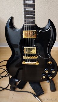 Epiphone SG CUSTOM EBONY made in Korea - 2