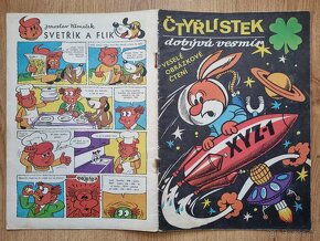 Čtyřlístek č. 5 - Čtyřlístek dobývá vesmír - 2