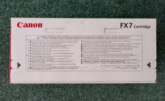 CANON originální toner černý FX-7 - nový - 2