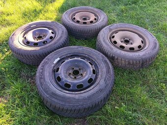 R15 zimní sada plech 5x100 Octavia 1, Golf 4.... - 2