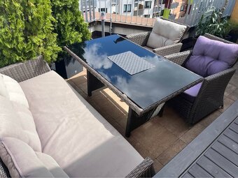 Zahradní nábytek - umělý ratan - 2