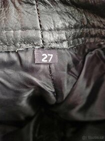 Kožené kalhoty dámské - 2