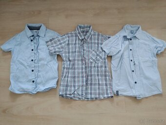 Letní oblečení na kluka vel.122/128 - 2