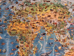 Dětská mapa světa - nástěnná mapa - 2