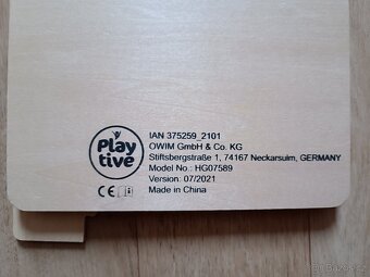 Dřevěné puzzle 4 kusy - 2