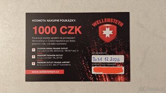 Voucher Wellensteyn na 1000 Kč - 2