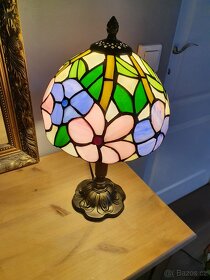 Lampička z Vitráže - ruční výroba Tiffanyho metodou - 2