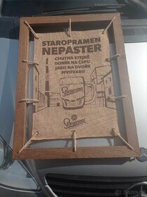 Prodám víka sudů pivovaru Staropramen - 2