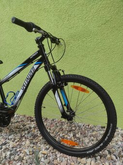 Značkové dětské kolo SPECIALIZED 24" (černá/modrá) - 2