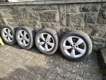 Alu kola ŠKODA original R15, 5x100 15" 5x100 6J15 et38 - 2
