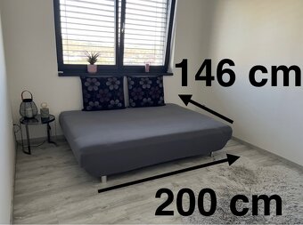 Rozkládací sedačka s úložným prostorem - 2