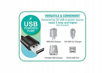 Nafukovaci Postel - Matrac s pumpičkou USB - 2