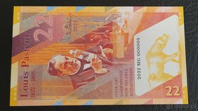 22 Francs - Francie, Louis Pasteur - 2
