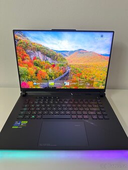 ASUS ROG Strix SCAR 16 – RTX 4080, i9, QHD+ 240Hz, TOP STAV - 2