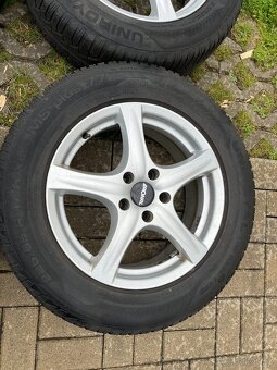 4x alu disky RONAL 5x114 R17, pneu 50% - 2