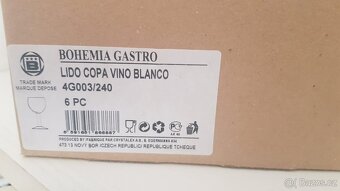 Sklenice na víno 240 ml - 6 kusů - 2