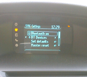 ford focus mk3 2011-2014 vysoky displej radia - 2
