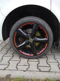Alu kola 18" vč. pneu - 2