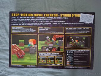 Minecraft figurky, stop-motion movie creator studio - 2