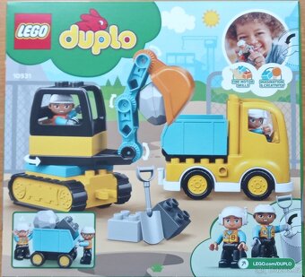 LEGO DUPLO 10931 NÁKLAĎÁK A PÁSOVÝ BAGR - 2