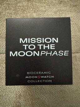 Omega x Swatch Moonswatch mission to moonphase SNOOPY BLACK - 2