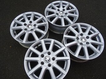 Alu disky Škoda Octavia, 15", 5x112, ET 43, šířka 6J - 2