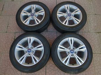 Letní sada alu disky - originál Ford 5x108 7Jx16 ET50 TPMS - 2